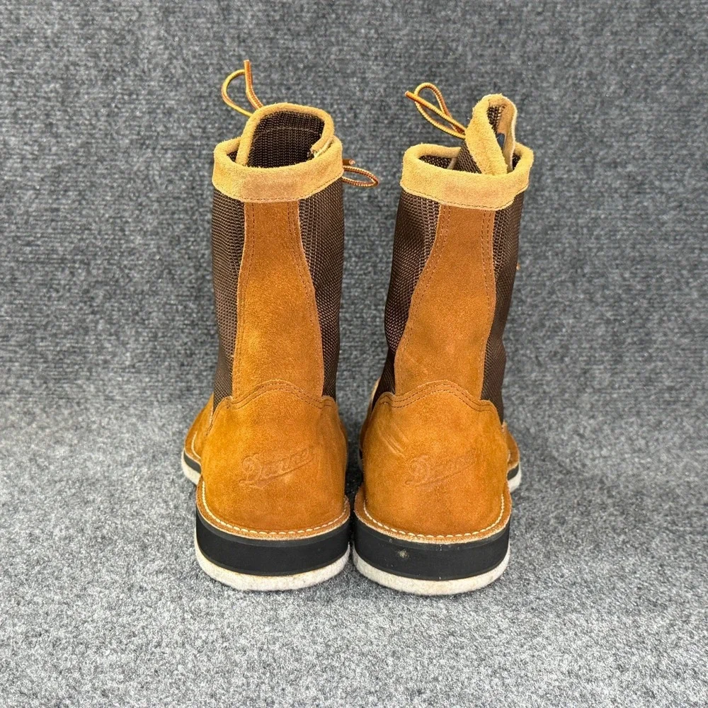 Danner River Gripper Boots Mens 10D Brown Suede Felt Sole Fly Fishing Wading USA